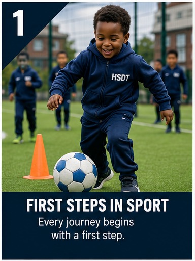 First steps in sport